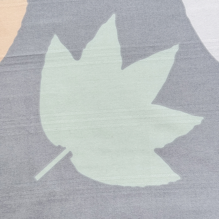 91家纺网 家纺一手货源 找家纺 梵克保罗 2025春夏原棉鱼骨棉老粗布花边印花床单软凉席三件套 叶韵秋眠