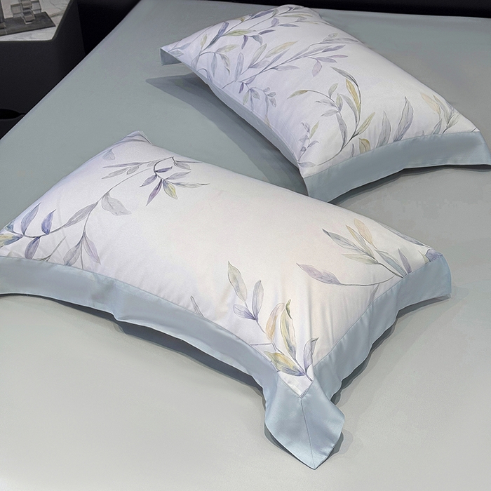 91家纺网 家纺一手货源 找家纺 梵克保罗 2025新款莱赛尔天丝数码印花夏被 春晓雨梦