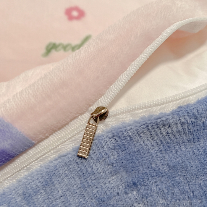 91家纺网 家纺一手货源 找家纺 喜梦缘 2025年新款大版小版卡通牛奶绒四件套 郁金香