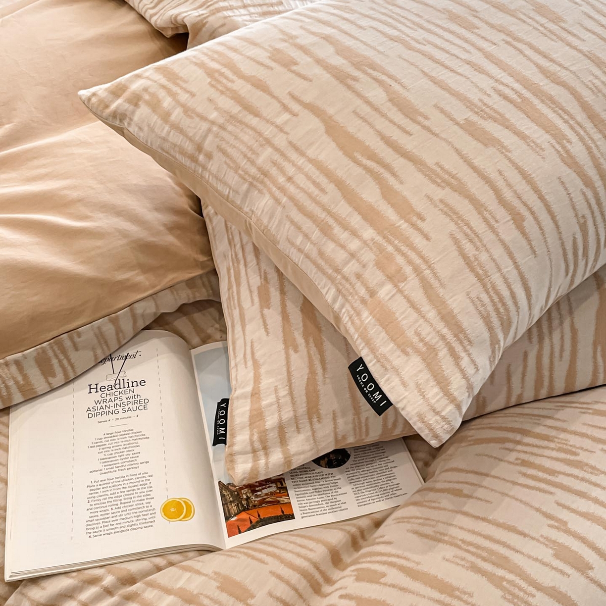 91家纺网 家纺一手货源 找家纺 （总）涵宸家纺 2025新款全棉磨毛色织提花四件套