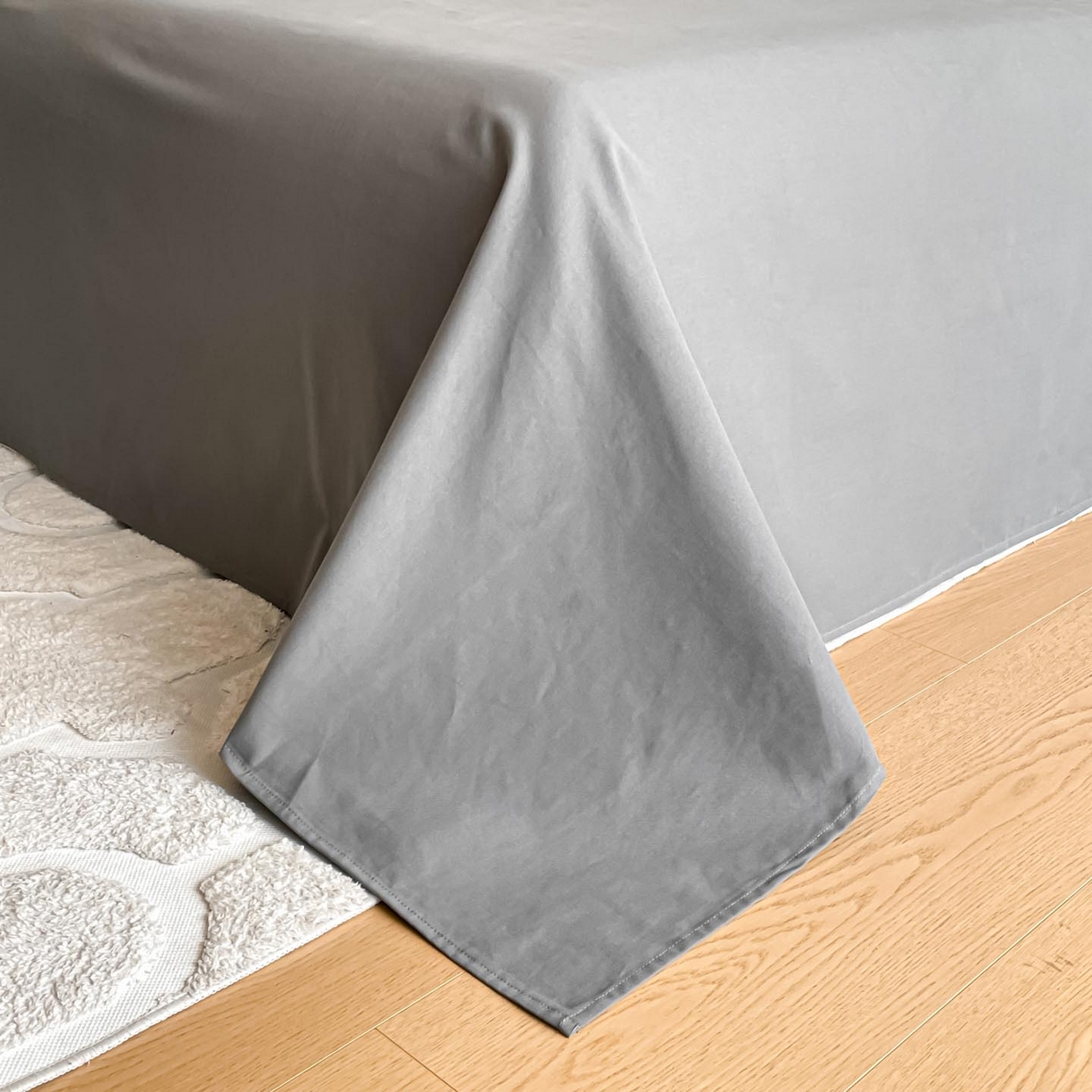 91家纺网 家纺一手货源 找家纺 涵宸家纺 2025新款全棉磨毛色织提花四件套 叠韵