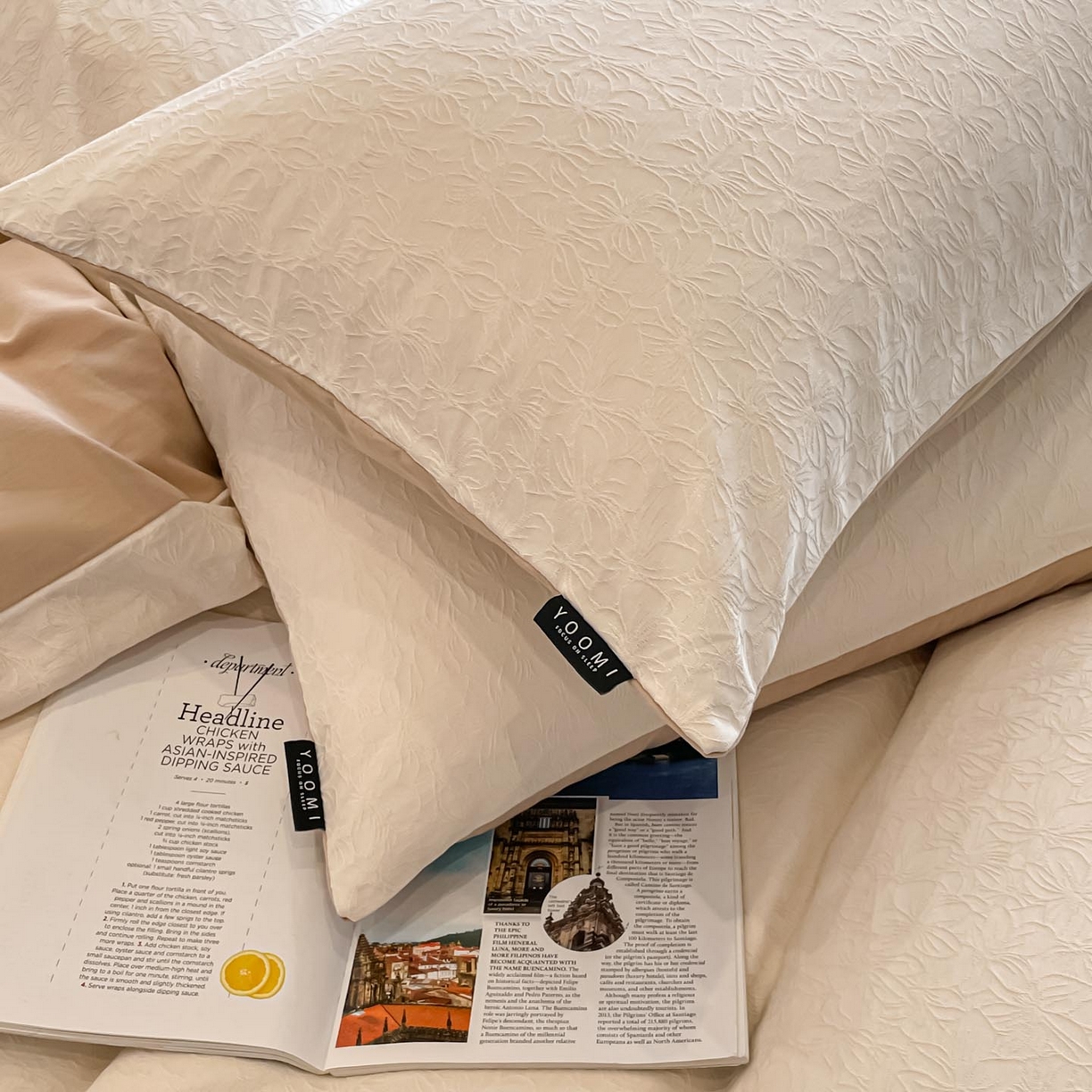 91家纺网 家纺一手货源 找家纺 涵宸家纺 2025新款全棉磨毛色织提花四件套 薇光