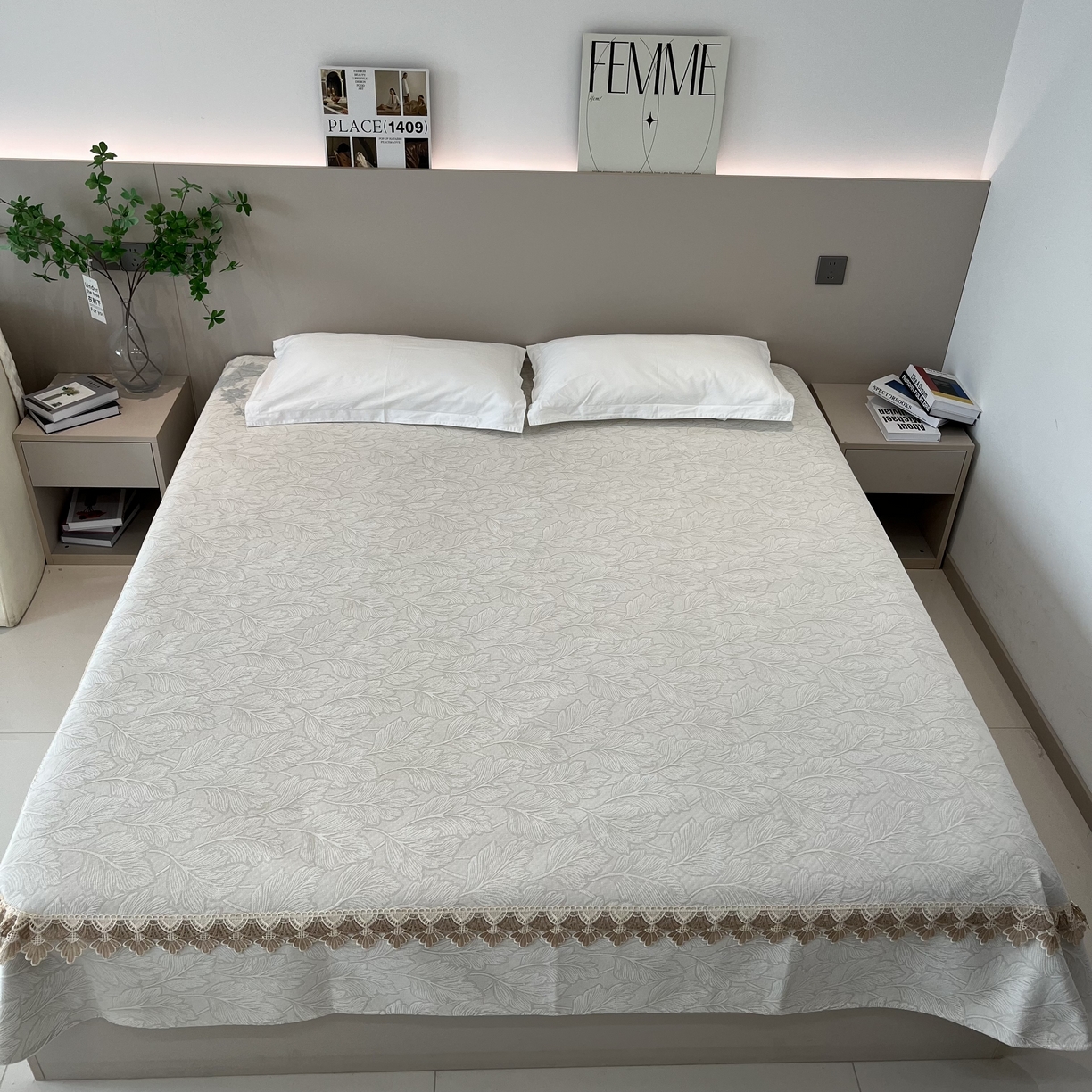 （总）暖木杨 2025新款床用床盖柔软亲肤雪尼尔农村大炕盖防滑可定制尺寸-家大业大