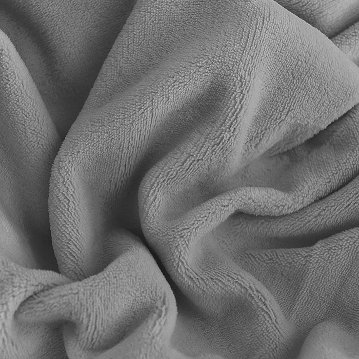 91家纺网 家纺一手货源 找家纺 苏迪网销供货 2025新款牛奶绒四件套A类高克重全消光雕花一字绣工艺款 芭蕉叶-高级灰