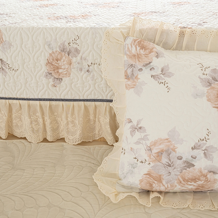 91家纺网 家纺一手货源 找家纺 （总）冬然家纺 2025新款纯棉数码印花榻榻米床盖系列