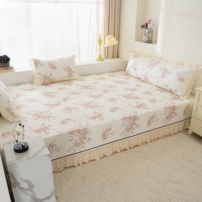 91家纺网 家纺一手货源 找家纺 （总）冬然家纺 2025新款纯棉数码印花榻榻米床盖系列