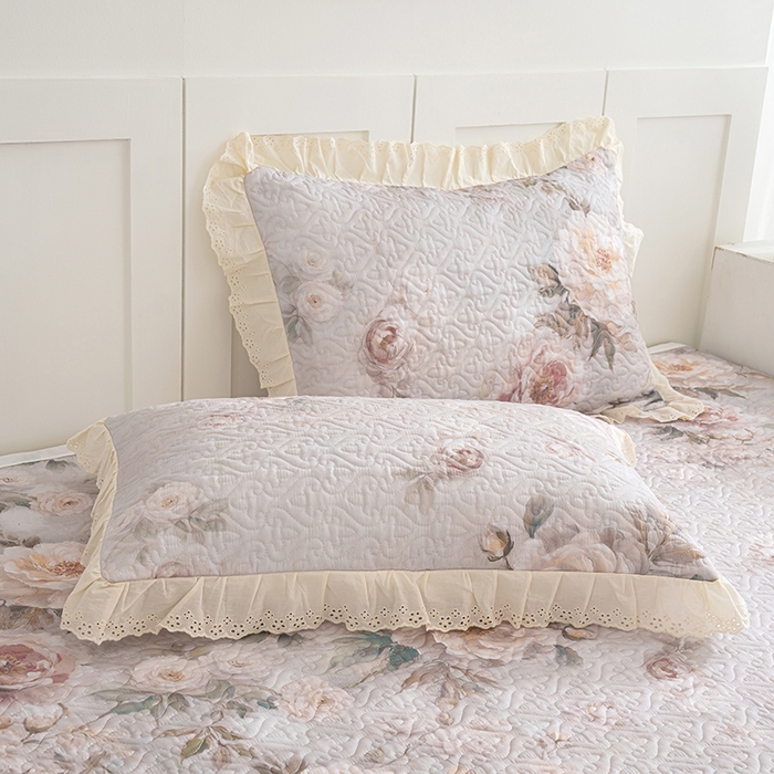 91家纺网 家纺一手货源 找家纺 冬然家纺 2025新款纯棉数码印花榻榻米床盖系列 国色天香