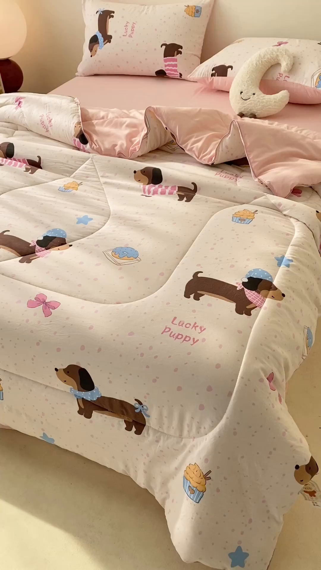 91家纺网 家纺一手货源 找家纺 （总）梵克保罗 2025新款水洗棉糯小棉夏被夏被四件套四季被春秋被单人学生双人被子被芯