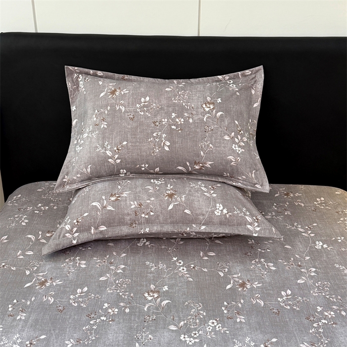 梦舒羽 2025新款原麻枕套宿舍单人枕芯套枕头套内胆套仿亚麻 花蕾