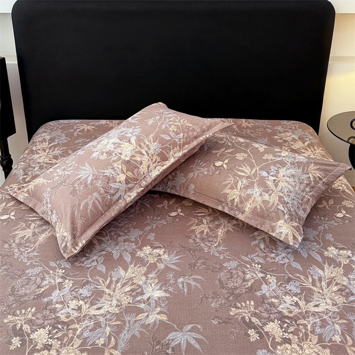 91家纺网 家纺一手货源 找家纺 梦舒羽 2025新款原麻枕套宿舍单人枕芯套枕头套内胆套仿亚麻 金枝玉叶