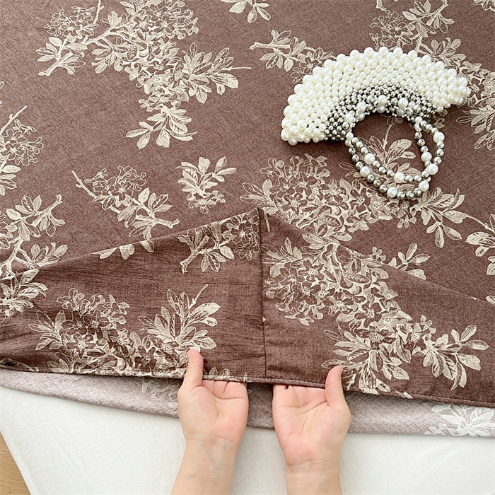 91家纺网 家纺一手货源 找家纺 （总）梦舒羽 2025新款原麻床笠机洗家用防滑透气四季款床罩床垫床单保护套