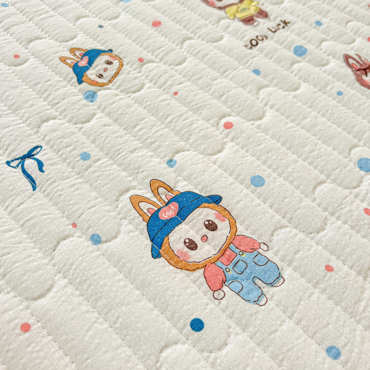 91家纺网 家纺一手货源 找家纺 水木坊 2025新款A有氧双层纱花边单床盖 床盖单件-提供买家秀 拉布布