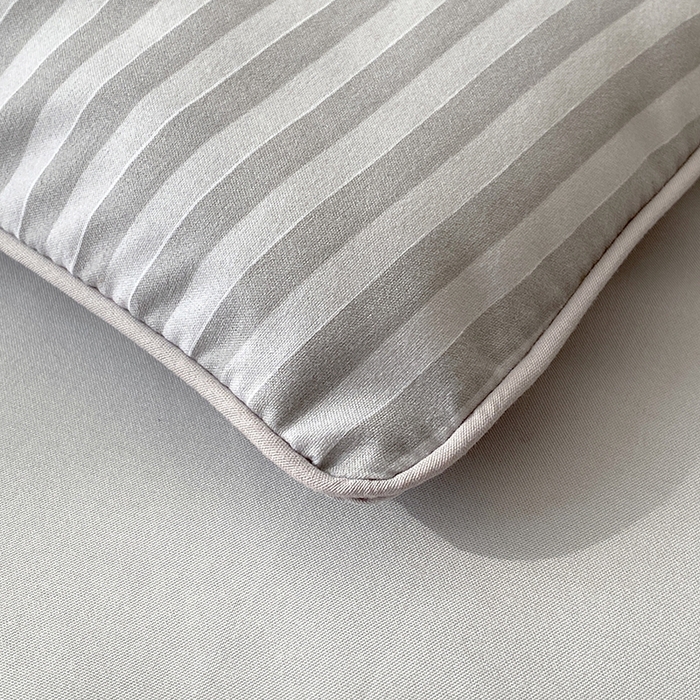 91家纺网 家纺一手货源 找家纺 梵克保罗 2025新款水洗棉糯小棉夏被夏被四件套四季被春秋被单人学生双人被子被芯 灰色蝴蝶结