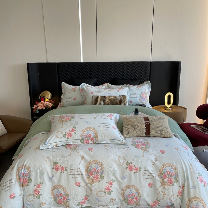 91家纺网 家纺一手货源 找家纺 （总）莱豫家纺 2025新款全棉100%纯棉加厚磨毛四件套