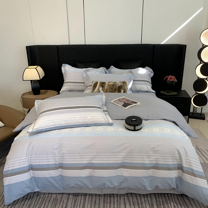 91家纺网 家纺一手货源 找家纺 （总）莱豫家纺 2025新款全棉100%纯棉加厚磨毛四件套