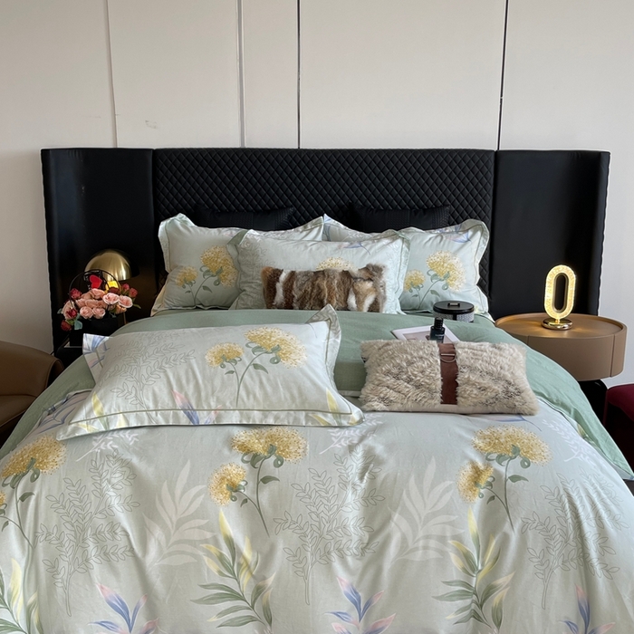 91家纺网 家纺一手货源 找家纺 （总）莱豫家纺 2025新款全棉100%纯棉加厚磨毛四件套