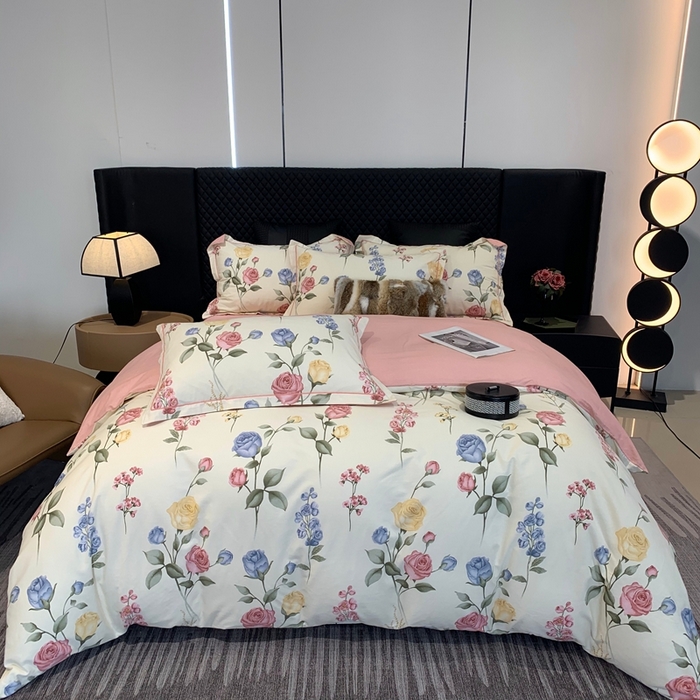 91家纺网 家纺一手货源 找家纺 （总）莱豫家纺 2025新款全棉100%纯棉加厚磨毛四件套