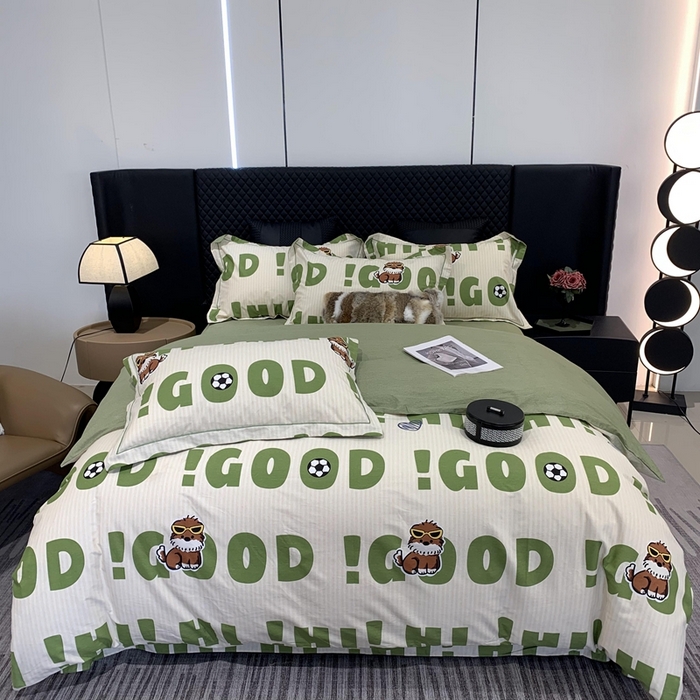 91家纺网 家纺一手货源 找家纺 （总）莱豫家纺 2025新款全棉100%纯棉加厚磨毛四件套