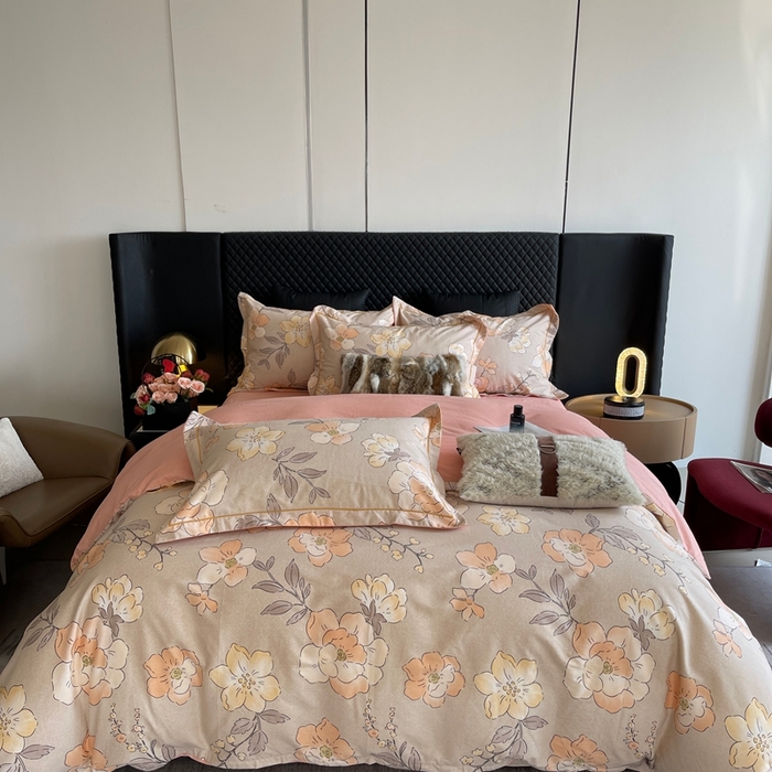 91家纺网 家纺一手货源 找家纺 （总）莱豫家纺 2025新款全棉100%纯棉加厚磨毛四件套