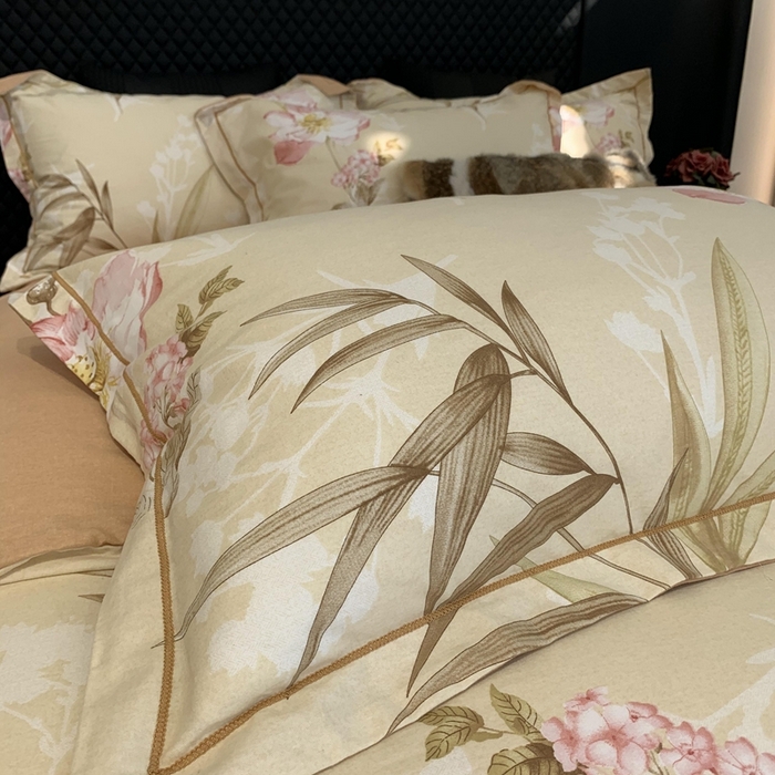 91家纺网 家纺一手货源 找家纺 莱豫家纺 2025新款全棉100%纯棉加厚磨毛四件套 梦巴黎