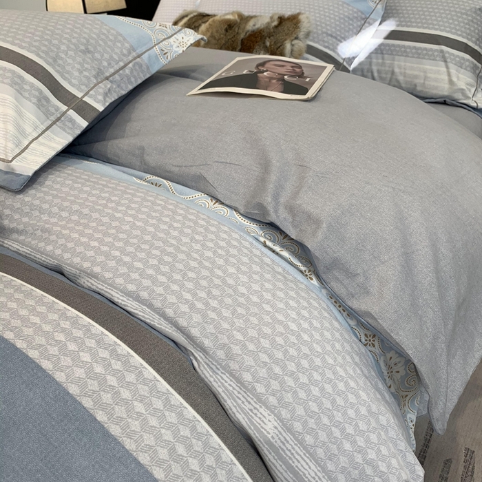 91家纺网 家纺一手货源 找家纺 莱豫家纺 2025新款全棉100%纯棉加厚磨毛四件套 肖邦