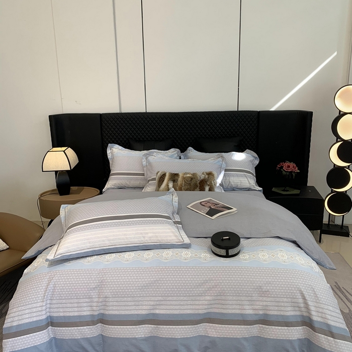 91家纺网 家纺一手货源 找家纺 莱豫家纺 2025新款全棉100%纯棉加厚磨毛四件套 肖邦