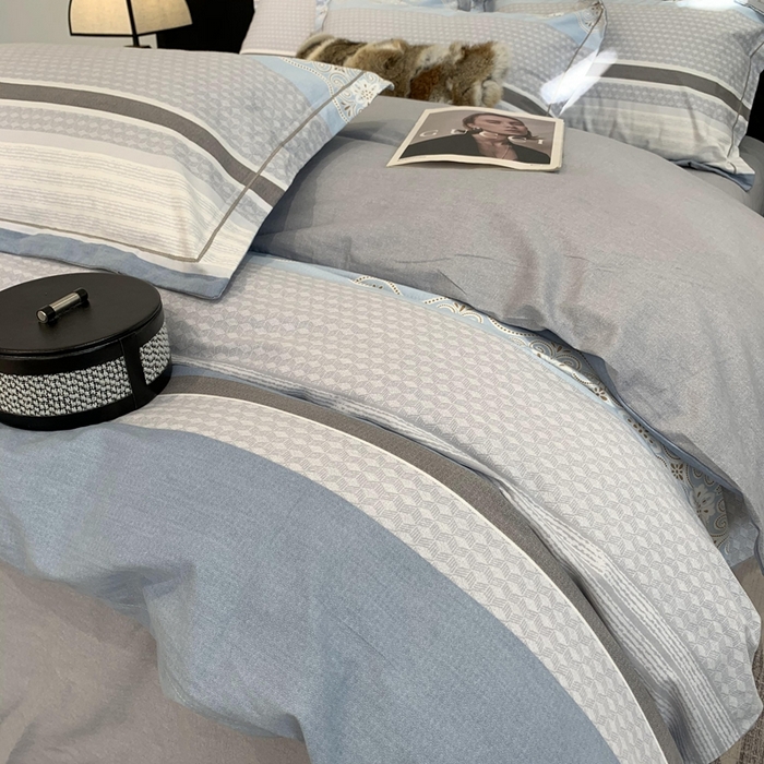 91家纺网 家纺一手货源 找家纺 莱豫家纺 2025新款全棉100%纯棉加厚磨毛四件套 肖邦