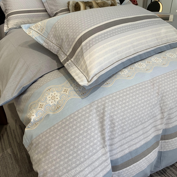 91家纺网 家纺一手货源 找家纺 莱豫家纺 2025新款全棉100%纯棉加厚磨毛四件套 肖邦