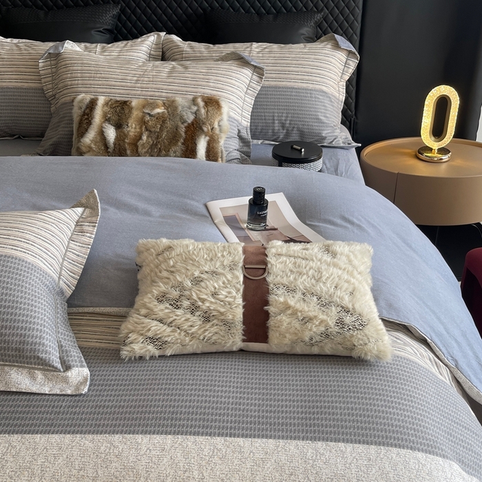 91家纺网 家纺一手货源 找家纺 莱豫家纺 2025新款全棉100%纯棉加厚磨毛四件套 亚马逊咖