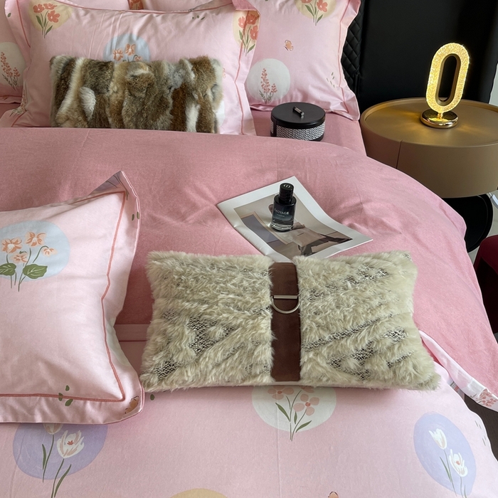 91家纺网 家纺一手货源 找家纺 莱豫家纺 2025新款全棉100%纯棉加厚磨毛四件套 向云端