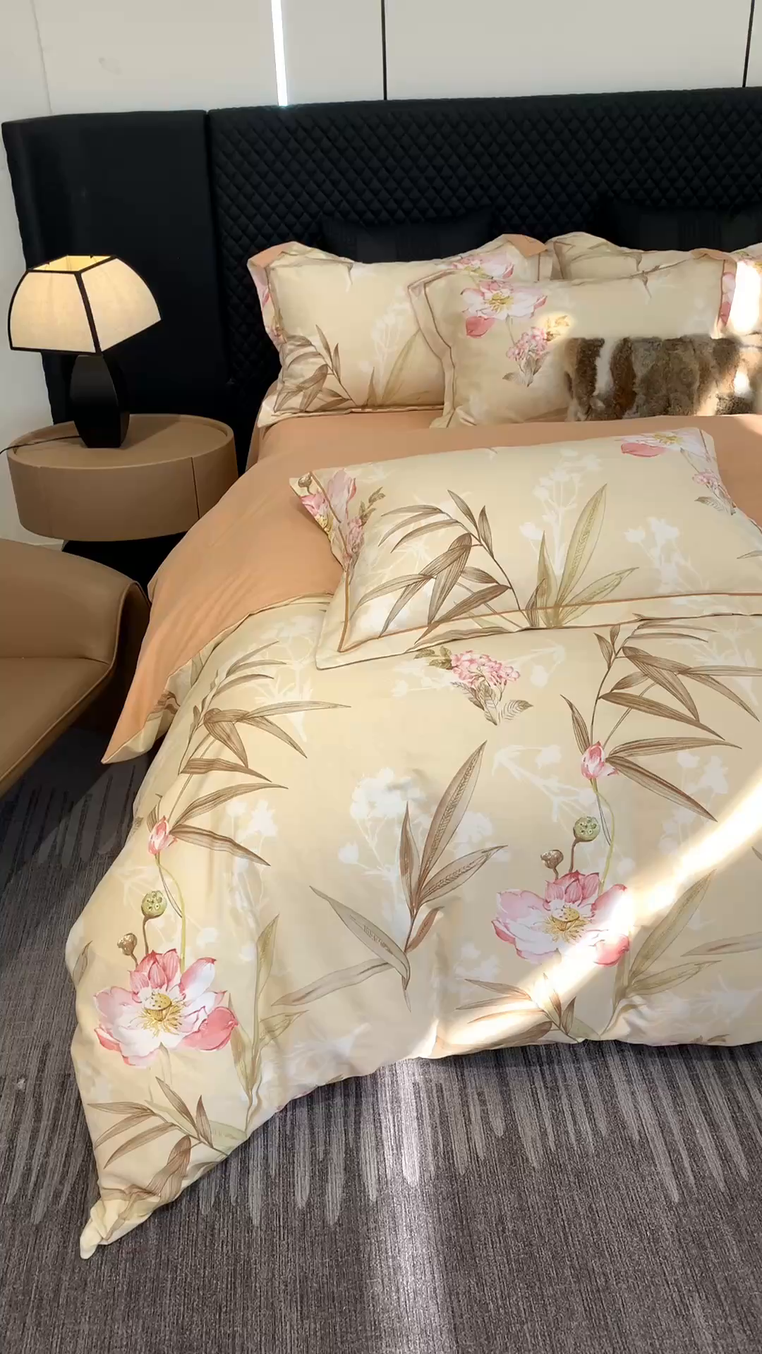 91家纺网 家纺一手货源 找家纺 莱豫家纺 2025新款全棉100%纯棉加厚磨毛四件套 梦巴黎