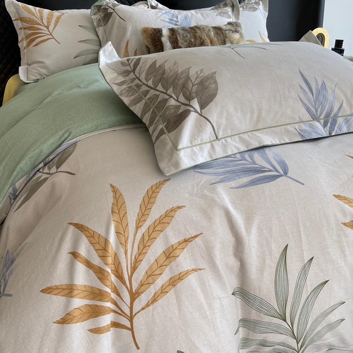 91家纺网 家纺一手货源 找家纺 莱豫家纺 2025新款全棉100%纯棉加厚磨毛四件套 春风扶梦