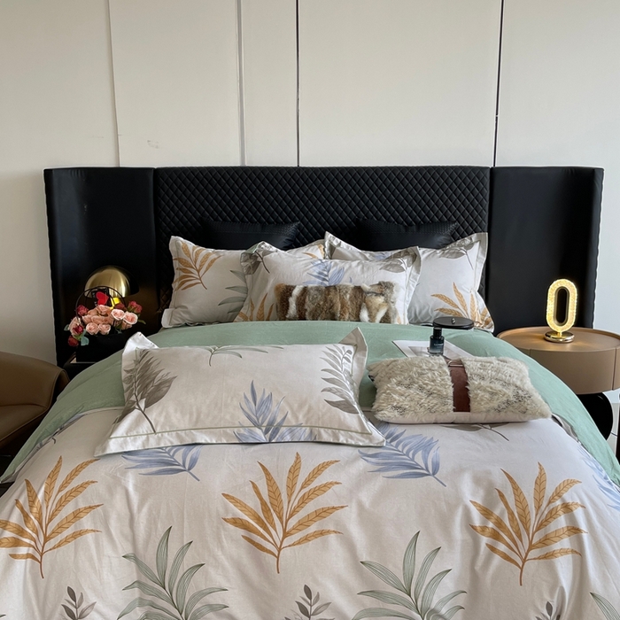 91家纺网 家纺一手货源 找家纺 莱豫家纺 2025新款全棉100%纯棉加厚磨毛四件套 春风扶梦