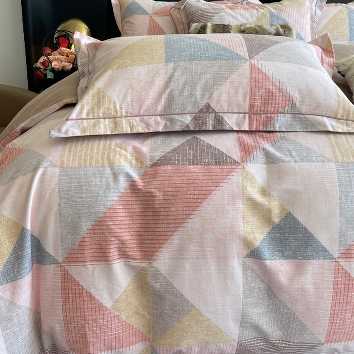 91家纺网 家纺一手货源 找家纺 莱豫家纺 2025新款全棉100%纯棉加厚磨毛四件套 灵动之美