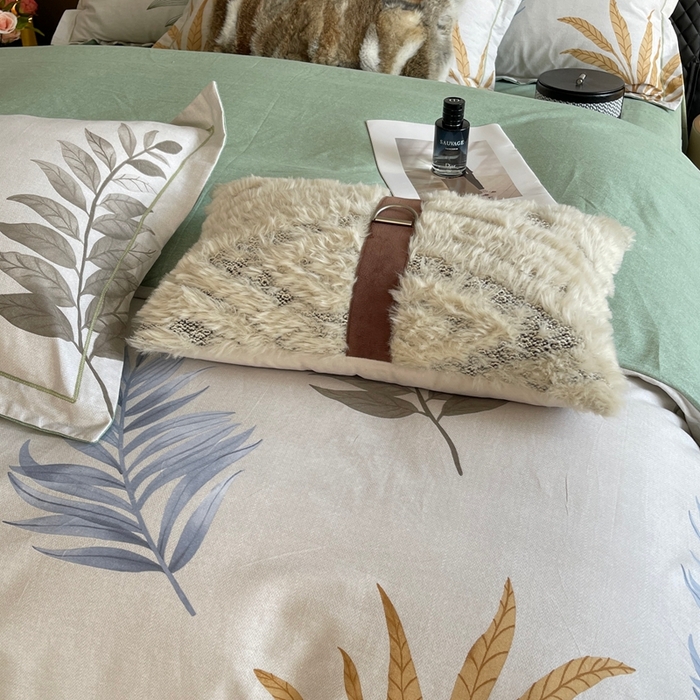 91家纺网 家纺一手货源 找家纺 莱豫家纺 2025新款全棉100%纯棉加厚磨毛四件套 春风扶梦