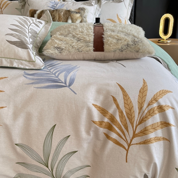 91家纺网 家纺一手货源 找家纺 莱豫家纺 2025新款全棉100%纯棉加厚磨毛四件套 春风扶梦