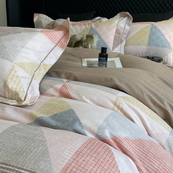 91家纺网 家纺一手货源 找家纺 莱豫家纺 2025新款全棉100%纯棉加厚磨毛四件套 灵动之美