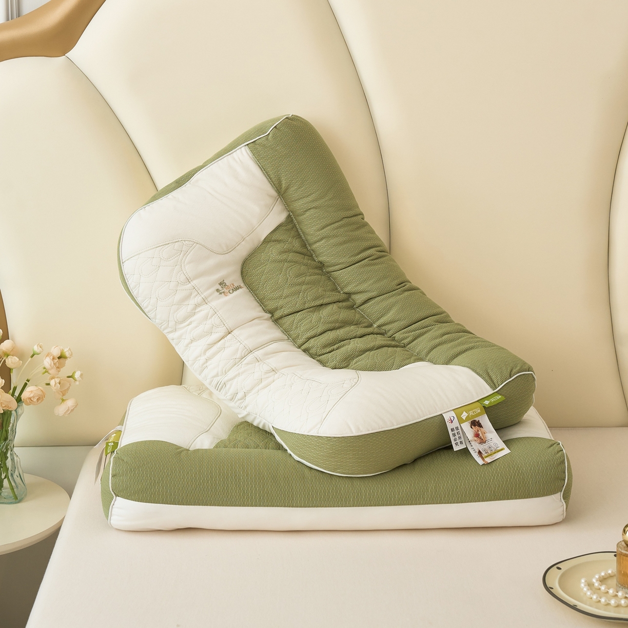 91家纺网 家纺一手货源 找家纺 （总）晚儿 2025新款经典高端护颈枕