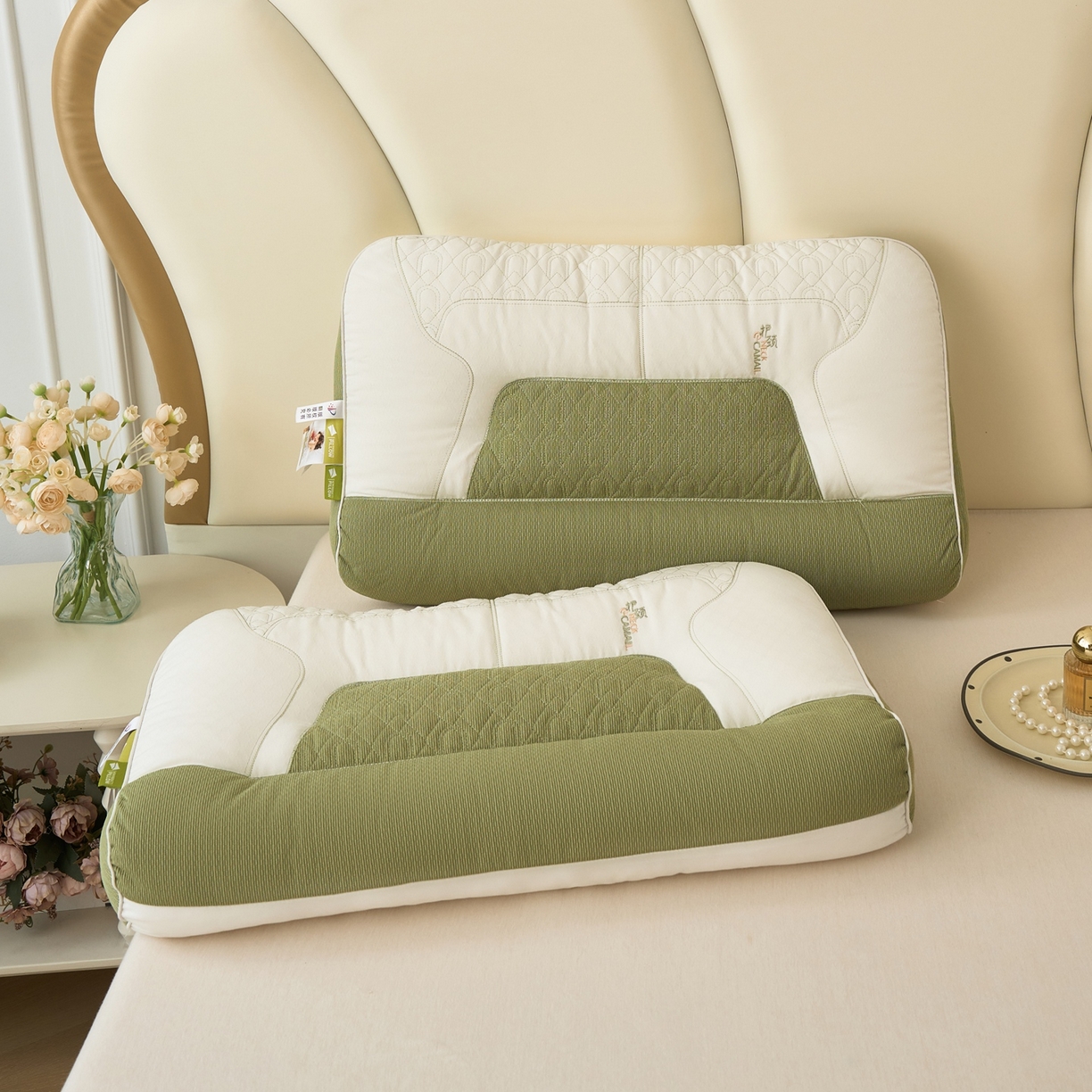 91家纺网 家纺一手货源 找家纺 （总）晚儿 2025新款经典高端护颈枕