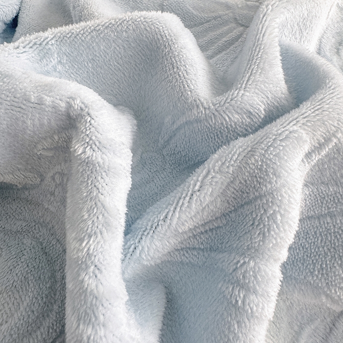 91家纺网 家纺一手货源 找家纺 锦格家纺 2024新款A类高克重牛奶绒四件套 艾洛薇【天蓝】