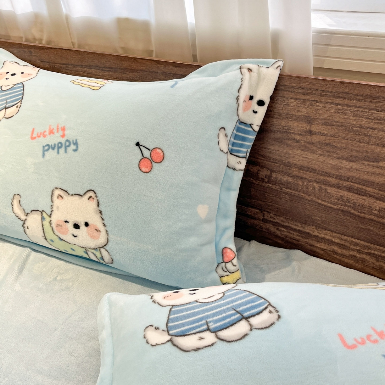 91家纺网 家纺一手货源 找家纺 寻米 2025新款高克重加厚保暖牛奶绒四件套-第一批 可爱帕尼尼