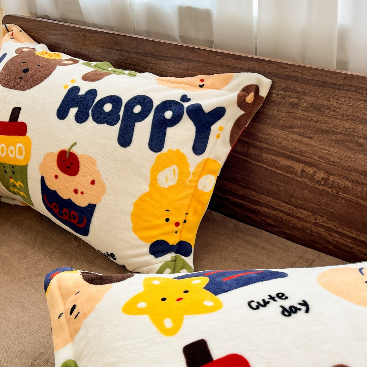 91家纺网 家纺一手货源 找家纺 寻米 2025新款高克重加厚保暖牛奶绒四件套-第一批 奇奇莫拉-咖啡