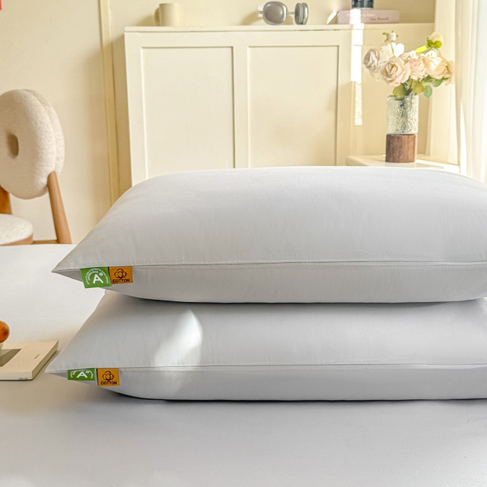 91家纺网 家纺一手货源 找家纺 （总）女子家纺 2025新款全棉纯色简约单品系列-枕套