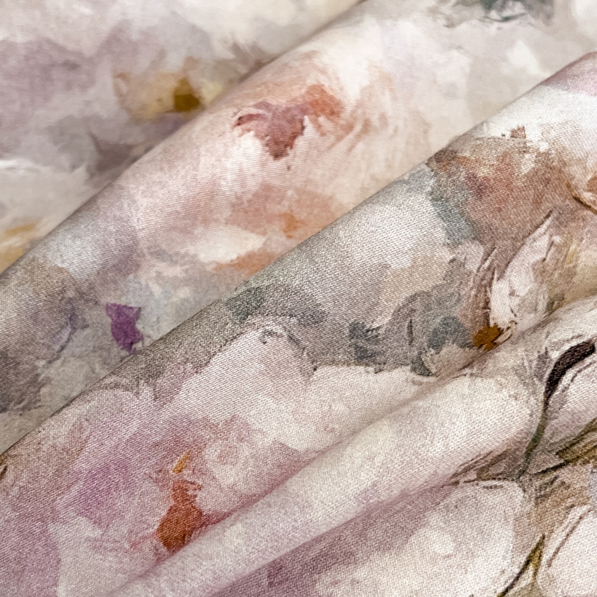 91家纺网 家纺一手货源 找家纺 慕晨 2025新款65%莱赛尔32%棉全棉磨毛数码印花宽边高级简奢款中高端四件套直播热款 知艺