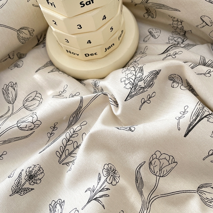 91家纺网 家纺一手货源 找家纺 梵克保罗 2025新款全棉夏被碎花卡通小清新简约纯棉夏凉被夏被四件套三件套 白芨