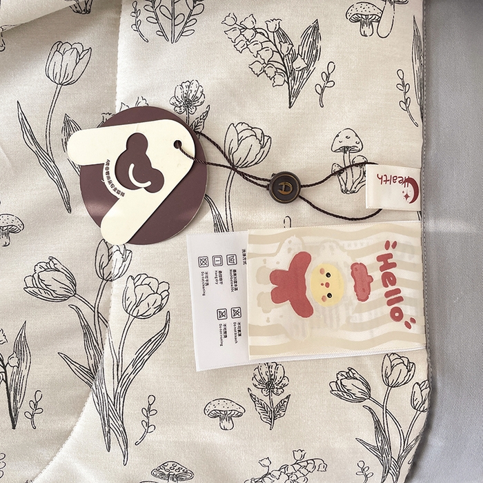 91家纺网 家纺一手货源 找家纺 梵克保罗 2025新款全棉夏被碎花卡通小清新简约纯棉夏凉被夏被四件套三件套 白芨