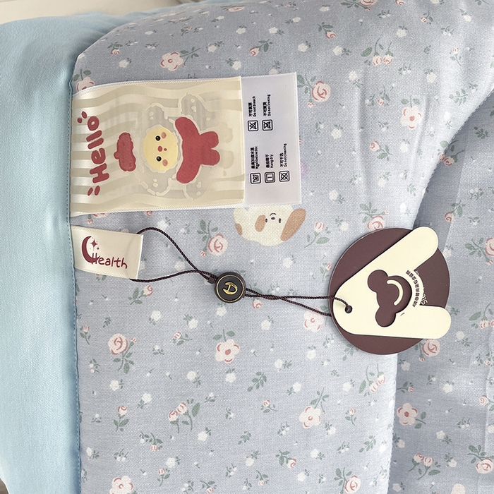 91家纺网 家纺一手货源 找家纺 梵克保罗 2025新款全棉夏被碎花卡通小清新简约纯棉夏凉被夏被四件套三件套 嘉兰