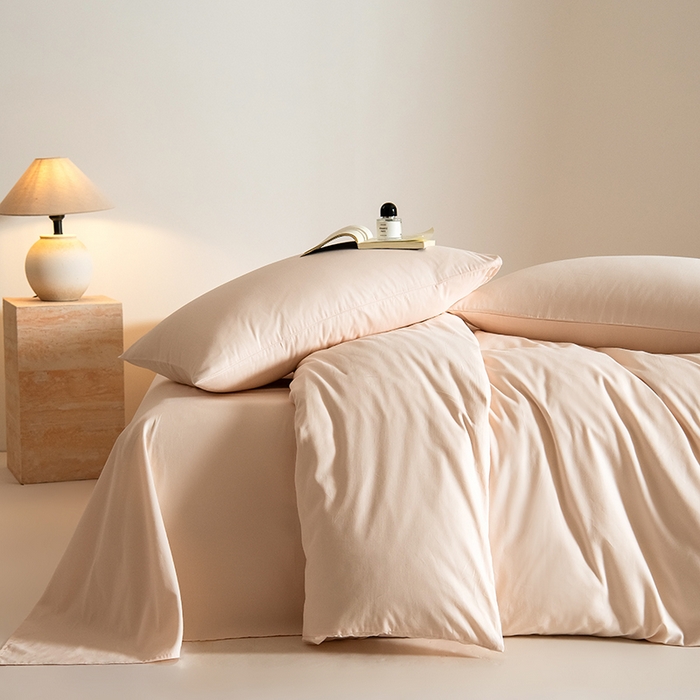 91家纺网 家纺一手货源 找家纺 （总）Mr.pig猪先生水洗棉 2025新款贡缎长绒棉全棉纯棉贡缎磨毛单被套150*200*230加大单被套学生