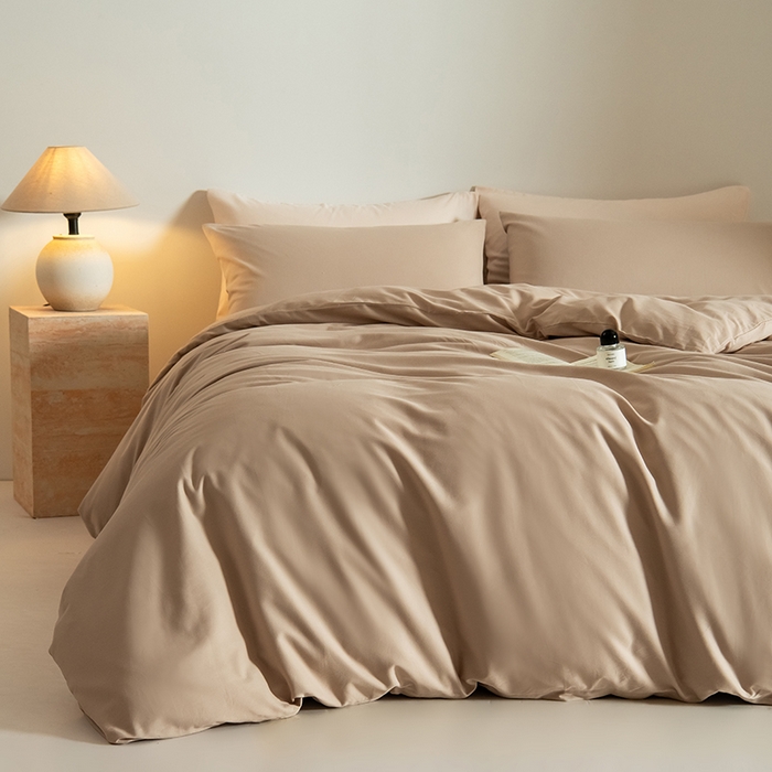 91家纺网 家纺一手货源 找家纺 （总）Mr.pig猪先生水洗棉 2025新款贡缎长绒棉全棉纯棉贡缎磨毛单被套150*200*230加大单被套学生