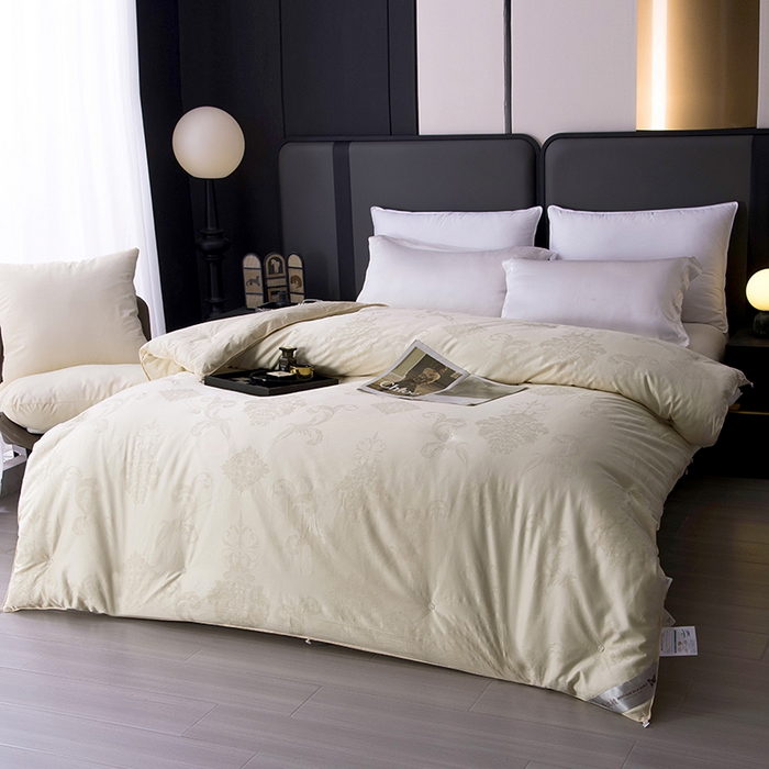 91家纺网 家纺一手货源 找家纺 （总）鑫田家纺 2025新款60支纯棉蚕丝被100%柞蚕丝被夏被春秋被冬被礼品被子桑蚕丝被